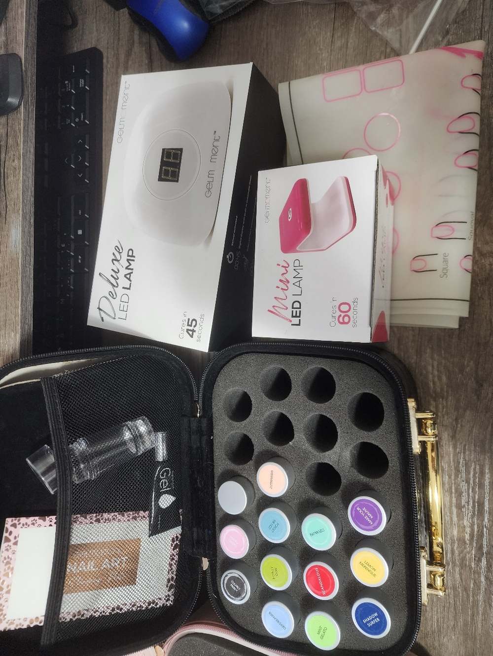 Nail Gel Storage Kit with Color And Accessories - Picture 3 of 3